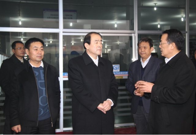 济宁市委书记马平昌到易游体育公司莅临视察指导